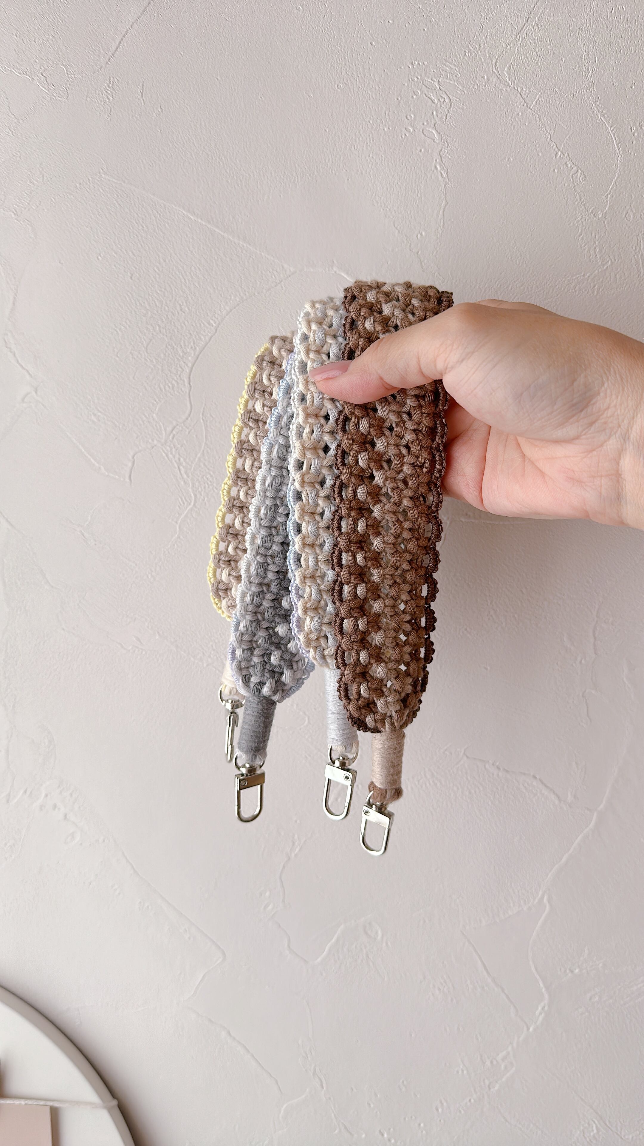 KIT】スカラップ風模様のマクラメハンドストラップ 材料KIT | DAYs