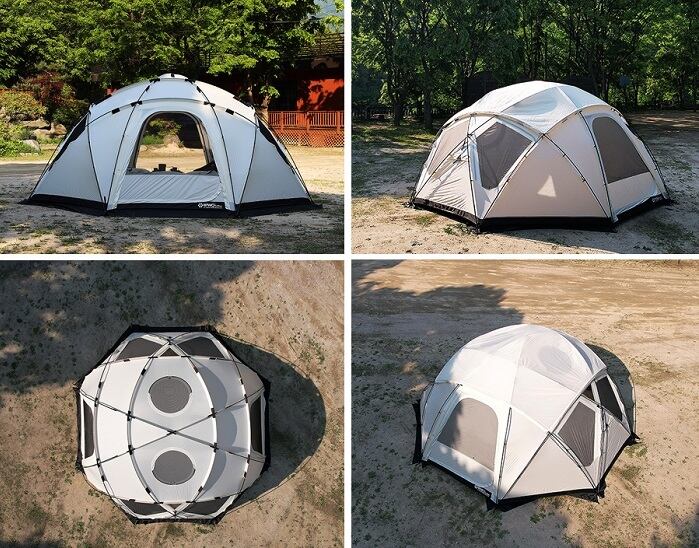 ヤクドーム460 中型 半球型ドームシェルター（WIWO outdoor