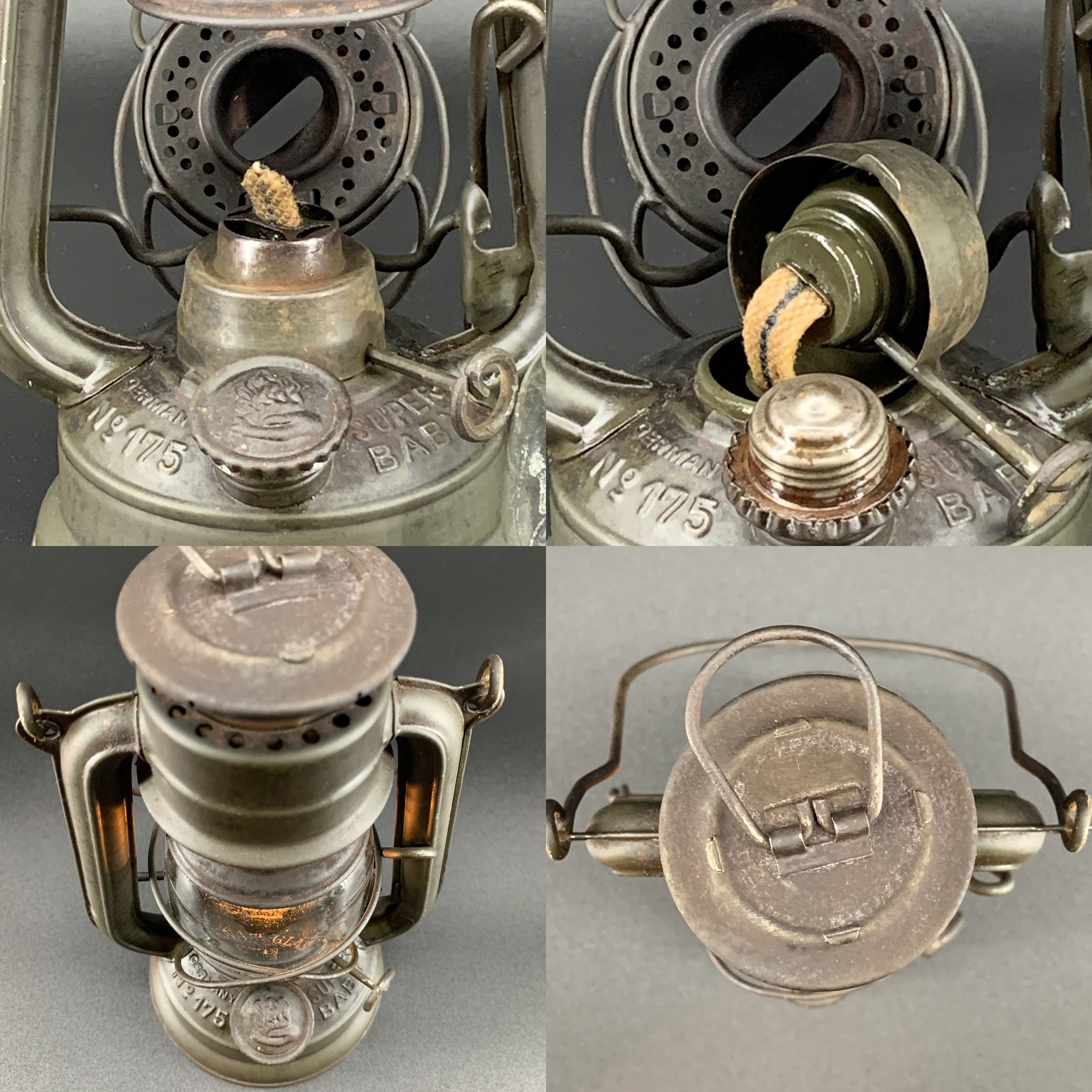 FEUERHAND 175 初期モデル 右レバー オリジナルオリーブ ビンテージ