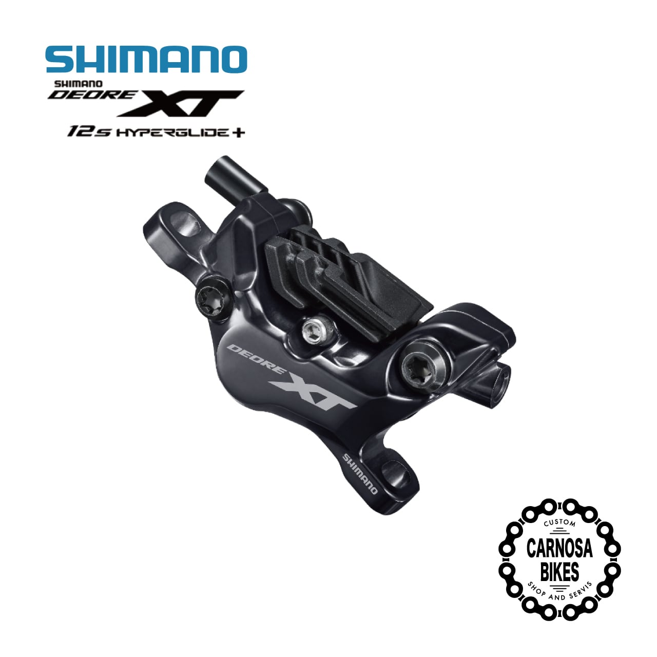 SHIMANO】DEORE XT BR-M8120 油圧ディスクブレーキ 4ピストン