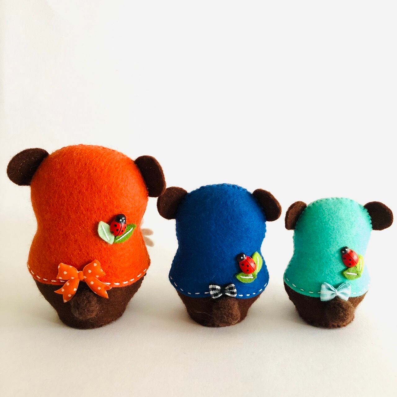 マトリョーシカ】3匹のクマリョーシカセット | Matryoshka Online Shop