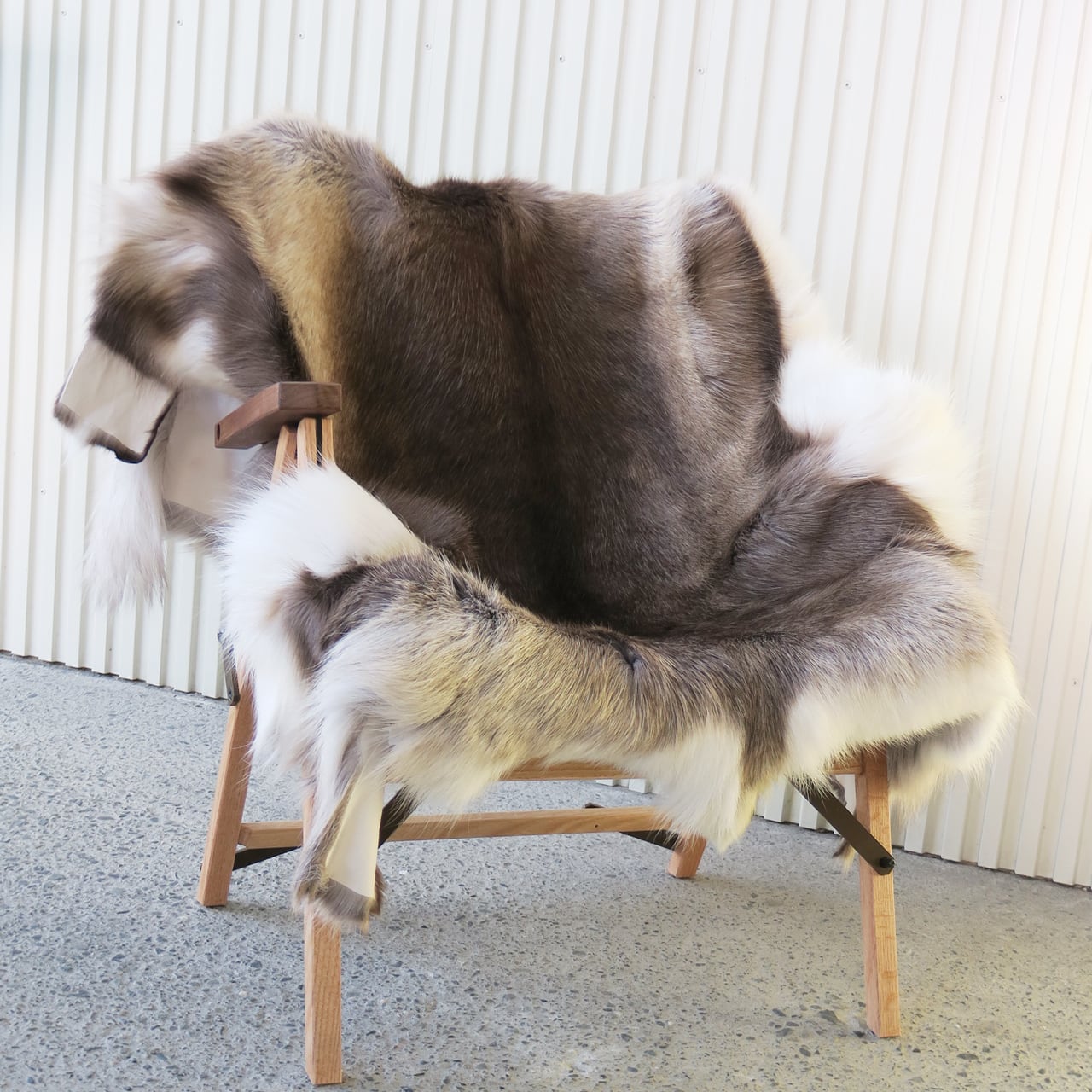 トナカイ 毛皮 ラグ 【公式通販】