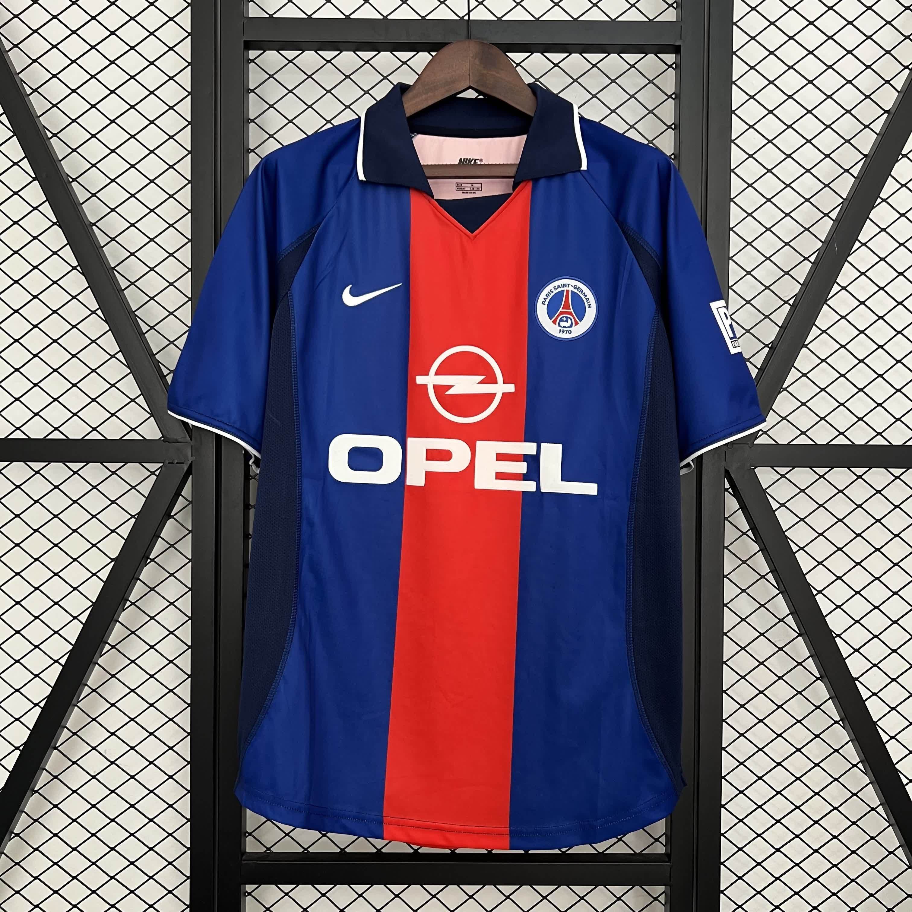Retro PSG 00-01 Home Jersey パリサンジェルマン 00-01 レトロ ホーム