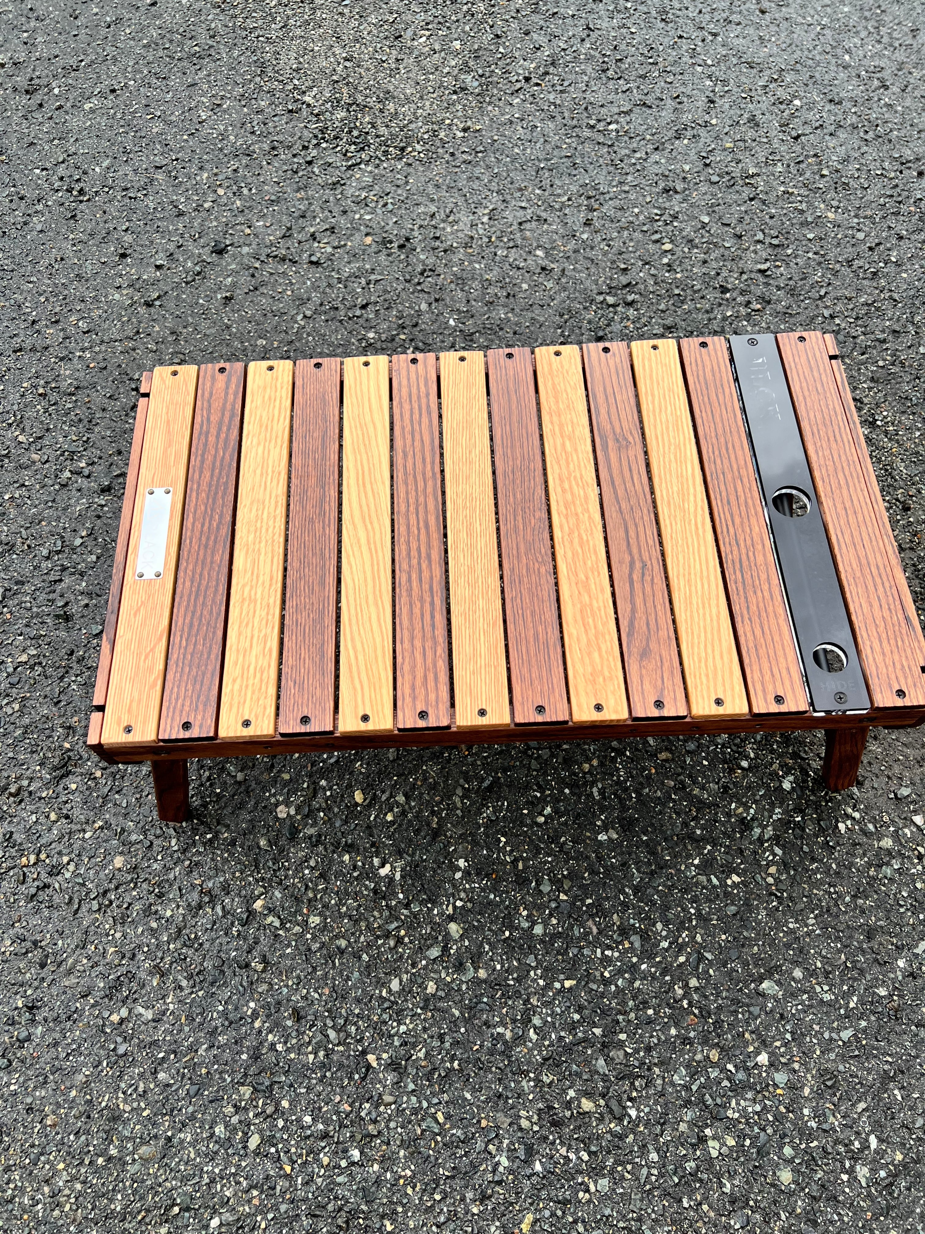 BDハレテーブルパネル-ブラックデザイン ハレテーブル | HIDEOUTcraft