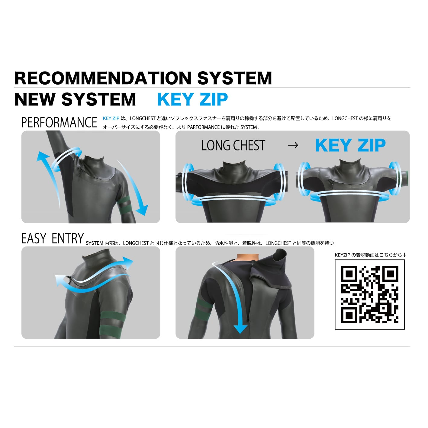 KEY ZIP】セミドライフルスーツ /【SOLO order】・既製サイズ（15