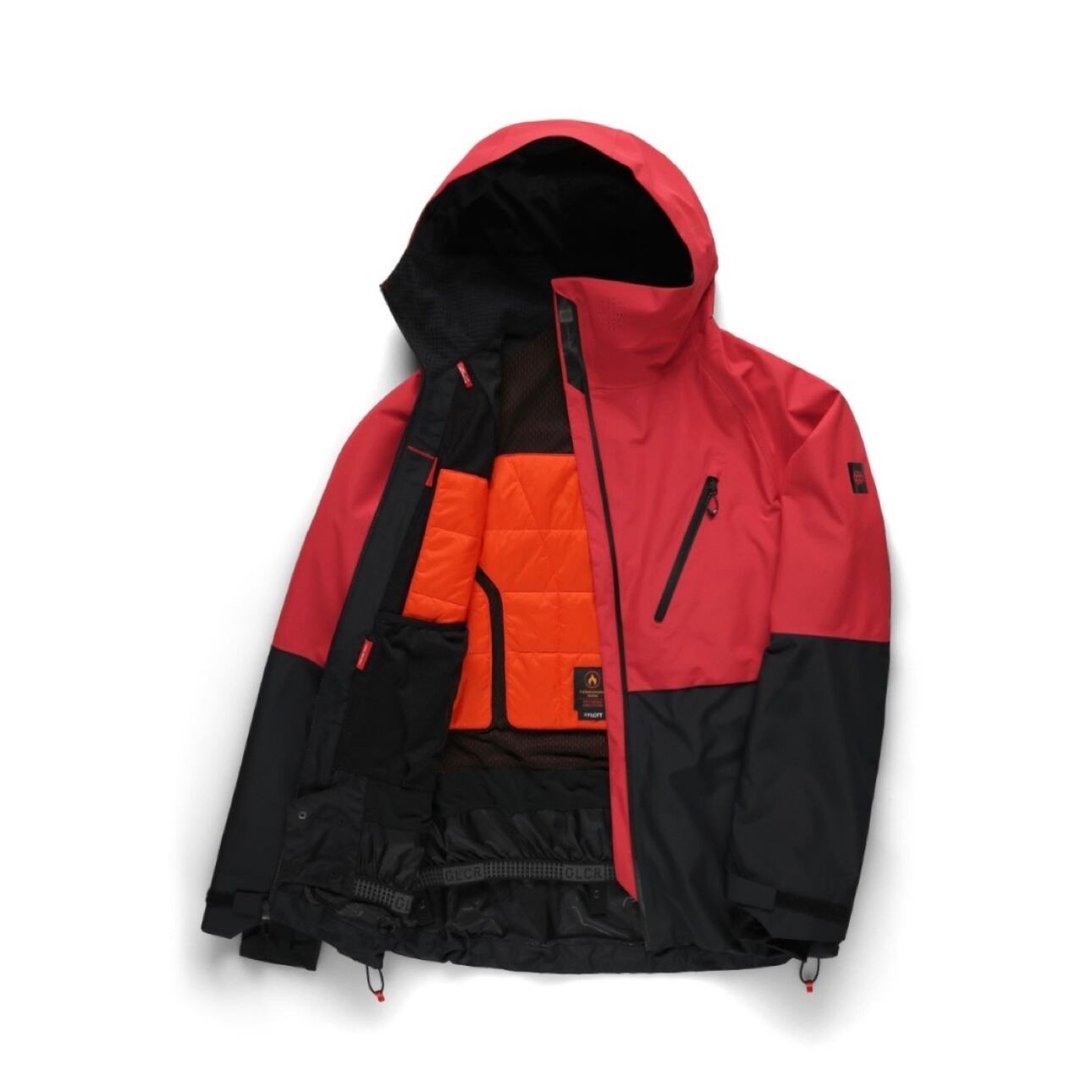 686 『 Men's Hydra Thermagraph Jacket - True Red Colorblock 』 25