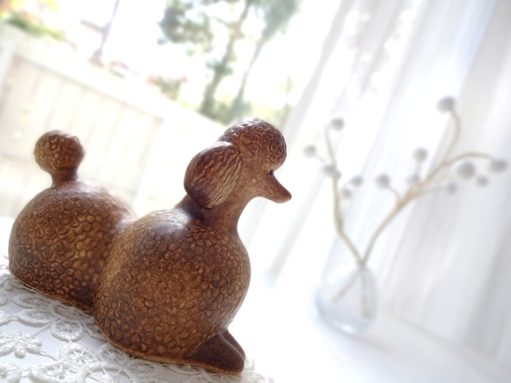 リサラーソン / Lisa Larson 北欧 オブジェ プードル Kennel Poodle