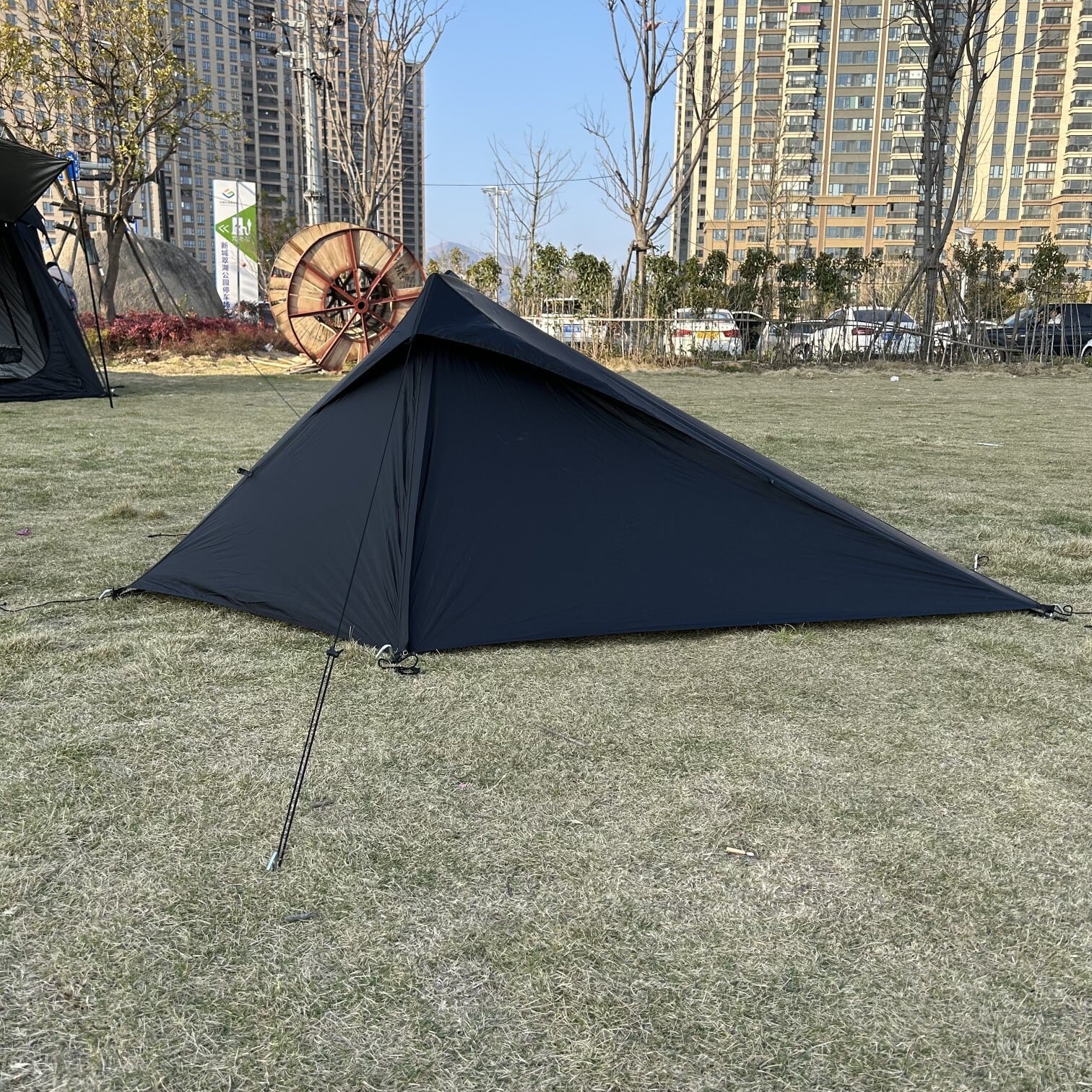 CHOPPER BLACK SOLO TENT | SKULL&JADE WEB STORE