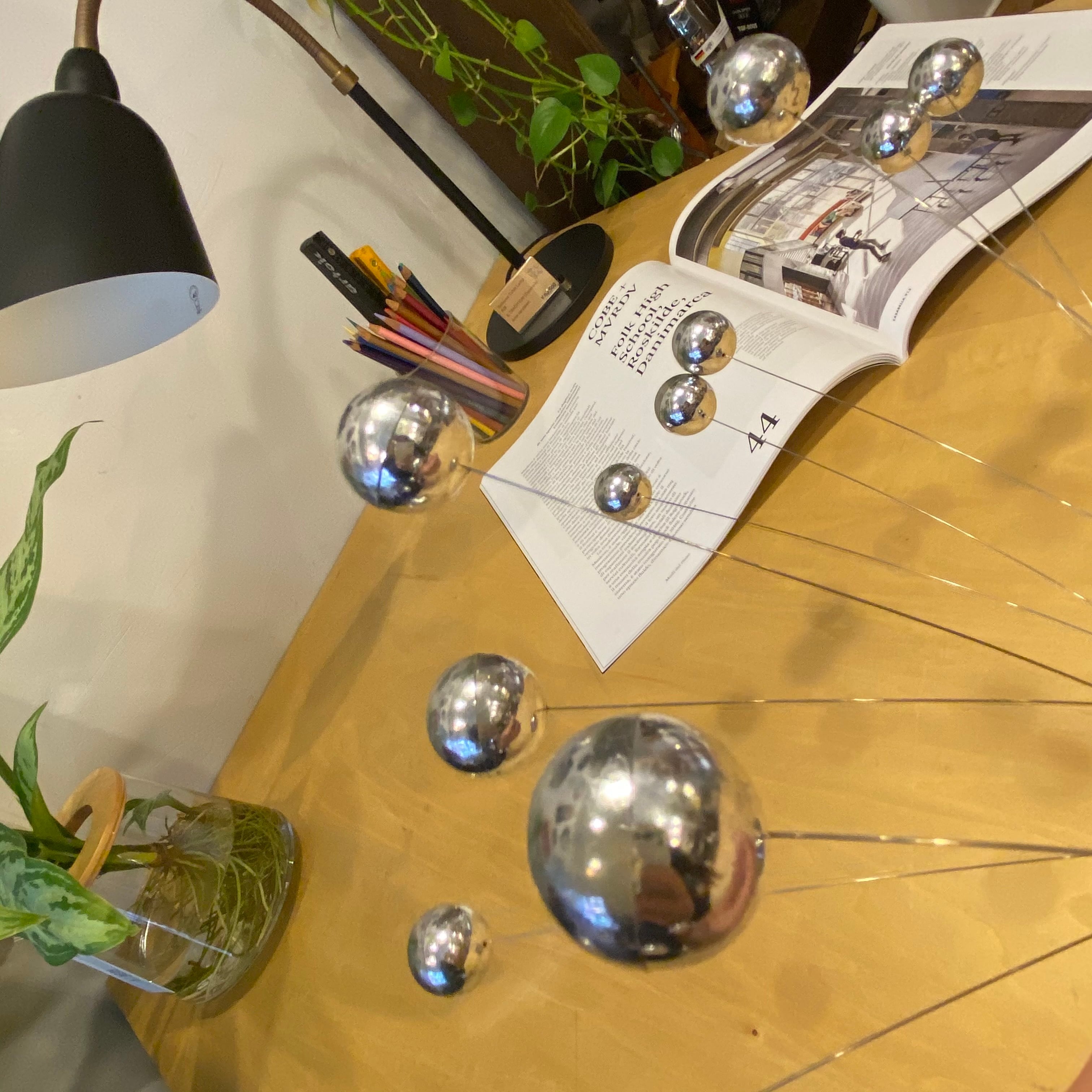 70年代 イシグロ キネテイックアート/モビール 難あり スペースエイジ