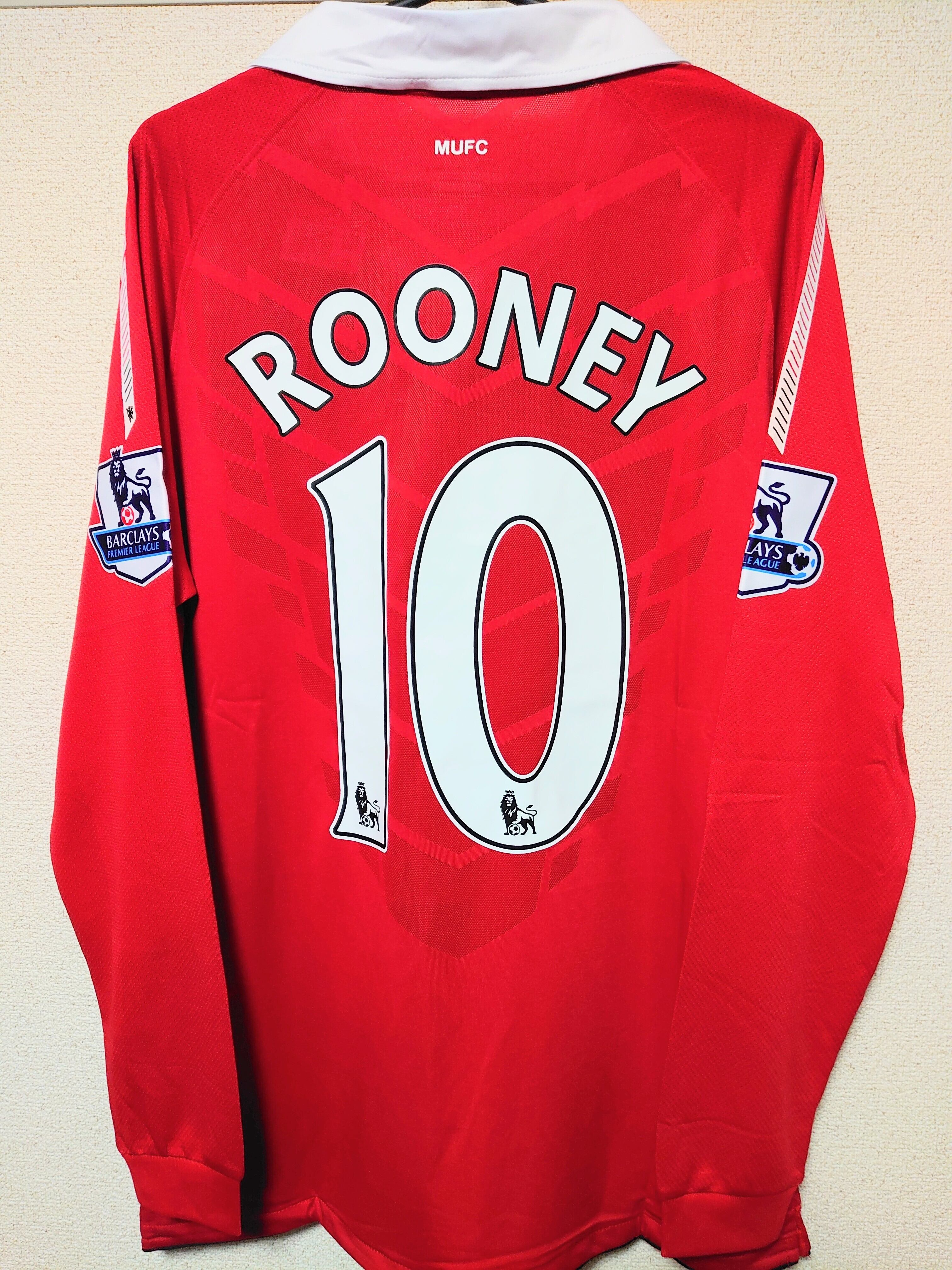 10-11 マンチェスターユナイテッド ルーニー ユニフォーム(H
