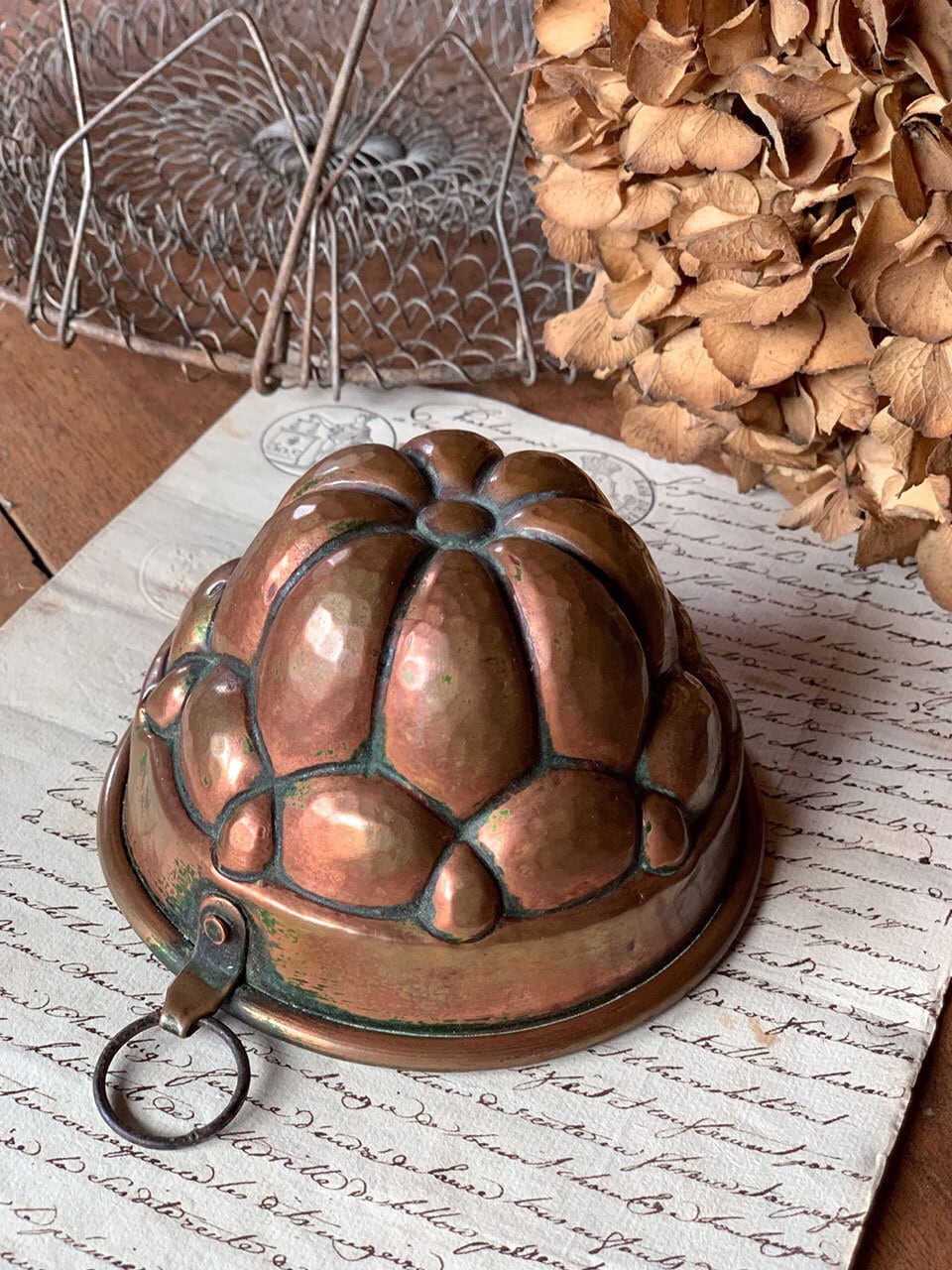 コッパーモールド 銅製ケーキ型クグロフ型 Sサイズ | Brocante de La