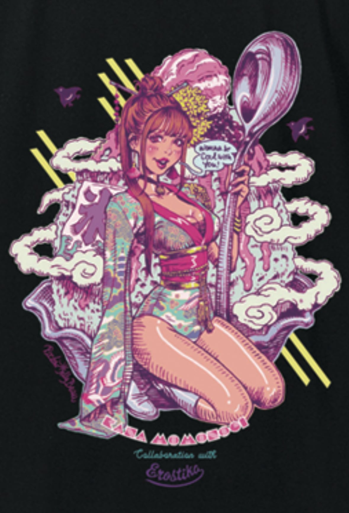 EROSTIKA】桃乃木かな x Rockin'Jelly Bean Capsuel Collection“Shaved