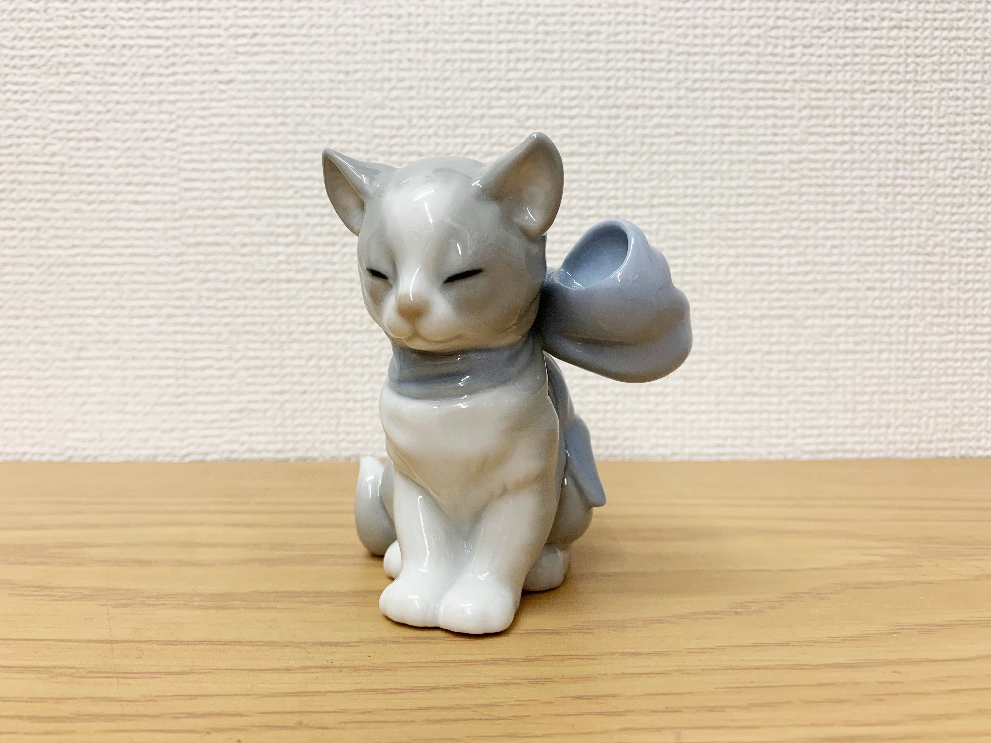 驚いた仔猫ちゃん（LLADRO / リヤドロ） | 猫本サロン 京都三条サクラヤ