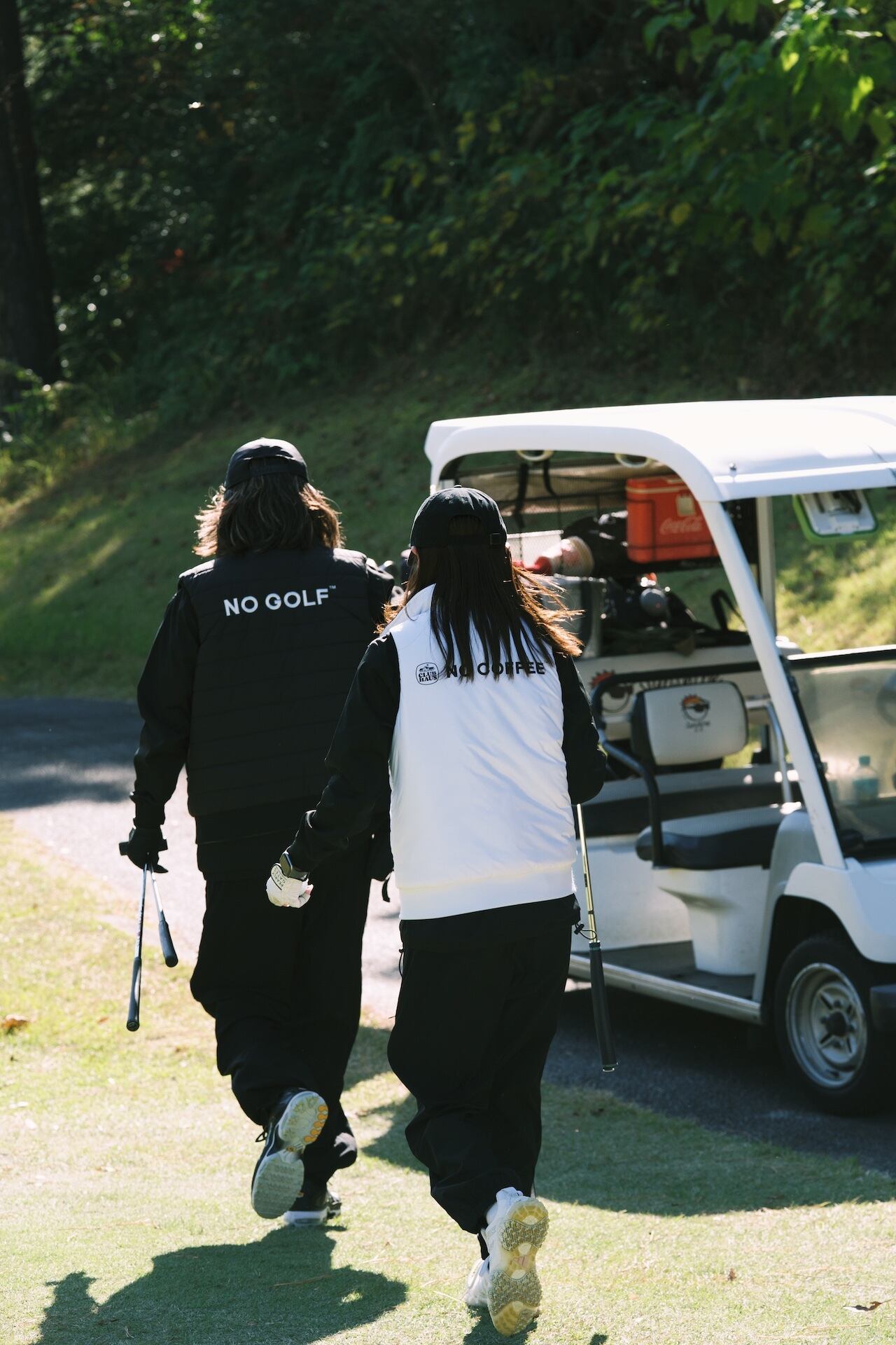 NO GOLF PADDED RIVERSIBLE VEST | NO COFFEE