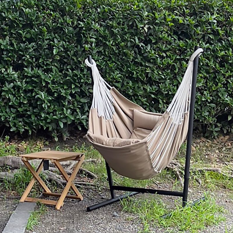 RENEWAL》コンフォルタ 自立式 ハンモック ファブリック ステンレス脚