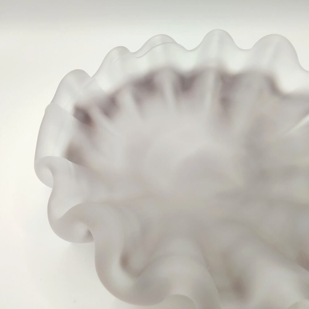 Sold Out】藤田喬平「手吹貝皿（紫）」 | アトリエウチノ