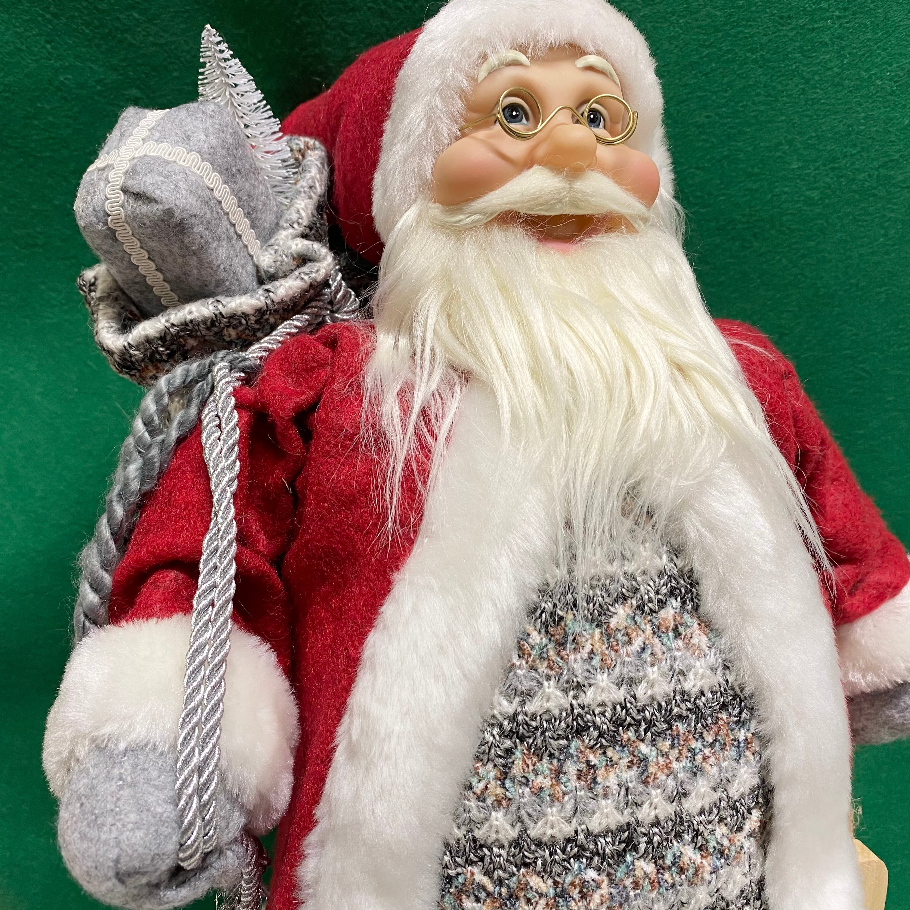 サンタL【デンマーク】身長47㎝ クリスマス雑貨 サンタクロース人形