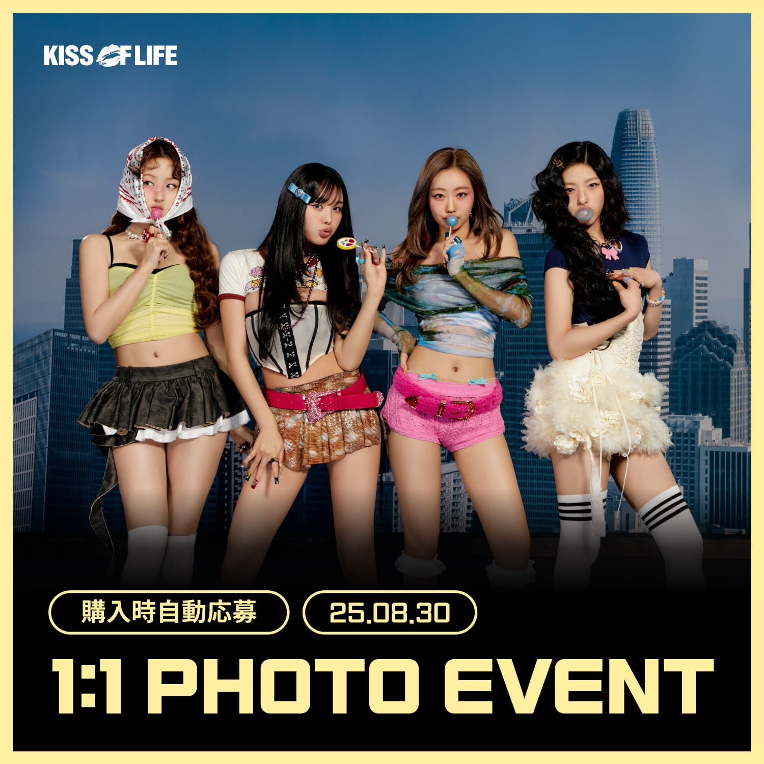 8/30 1:1 PHOTO EVENT ] KISS OF LIFE - 4th Mini Album [224] | EVERLINE