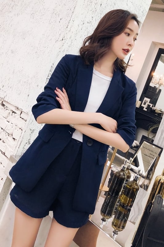 ジャケットショートパンツセットアップ◇パーティ 食事会 | Shop.Daiv