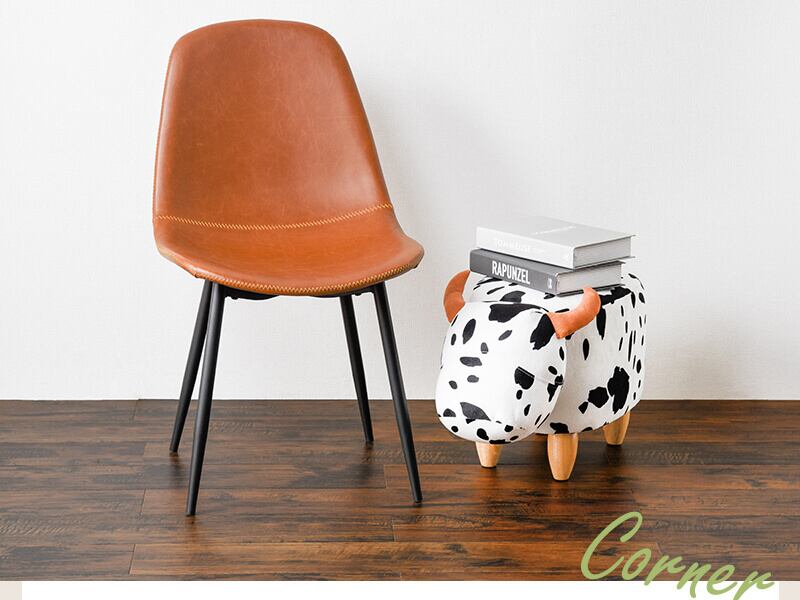 2脚セット】ヴィンテージ調レザーチェアA【ダークブラウン】 | カフェ