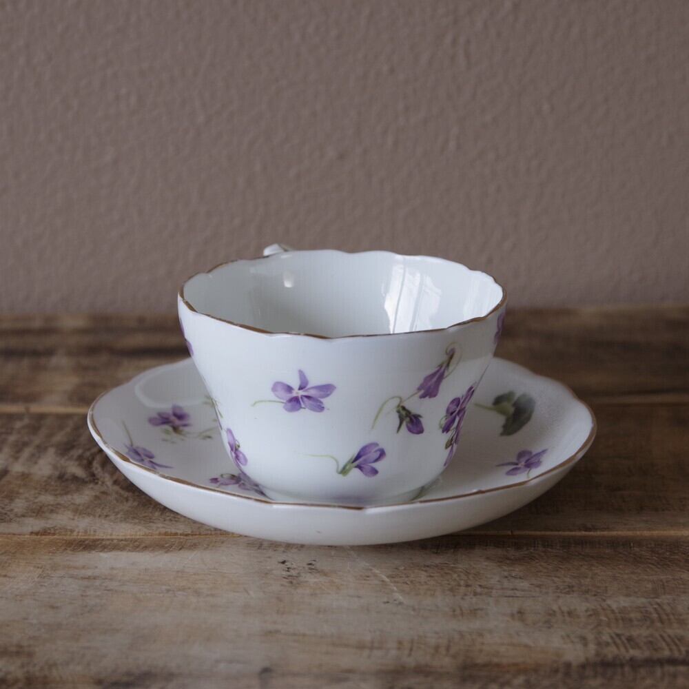 イギリス アンティーク 食器 ハマースレイ ビクトリアンバイオレット