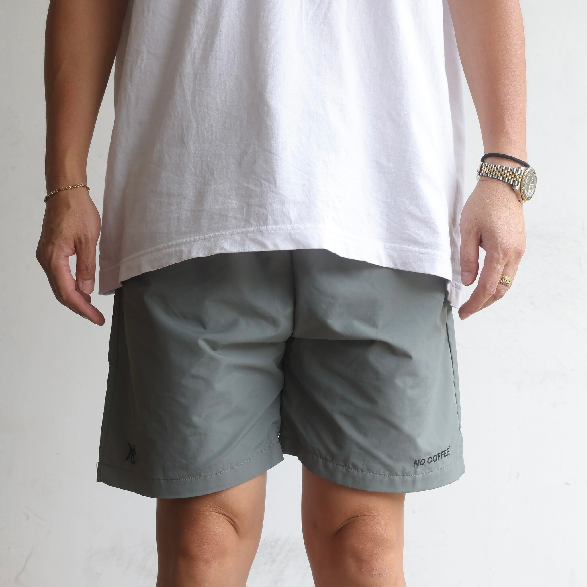 NO COFFEE NYLON SHORT PANTS | NO COFFEE