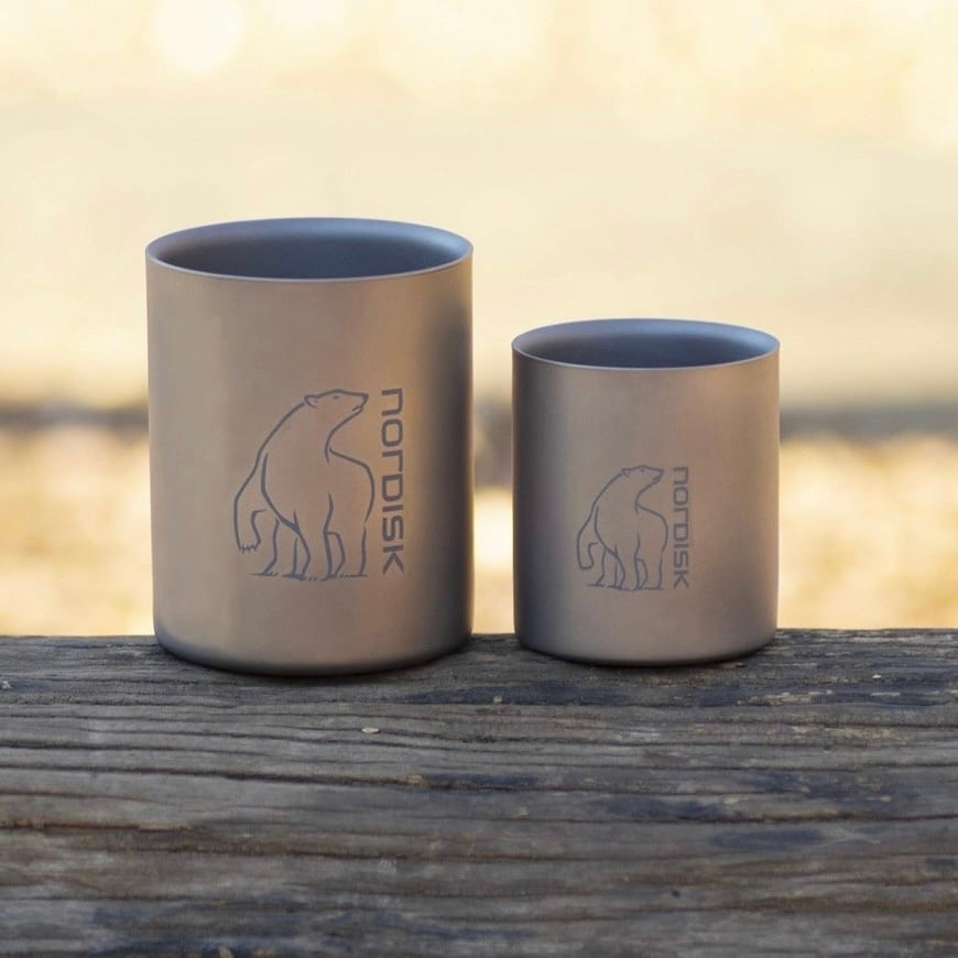 NORDISK Titanium Mug Double Wall / ノルディスク チタンダブル