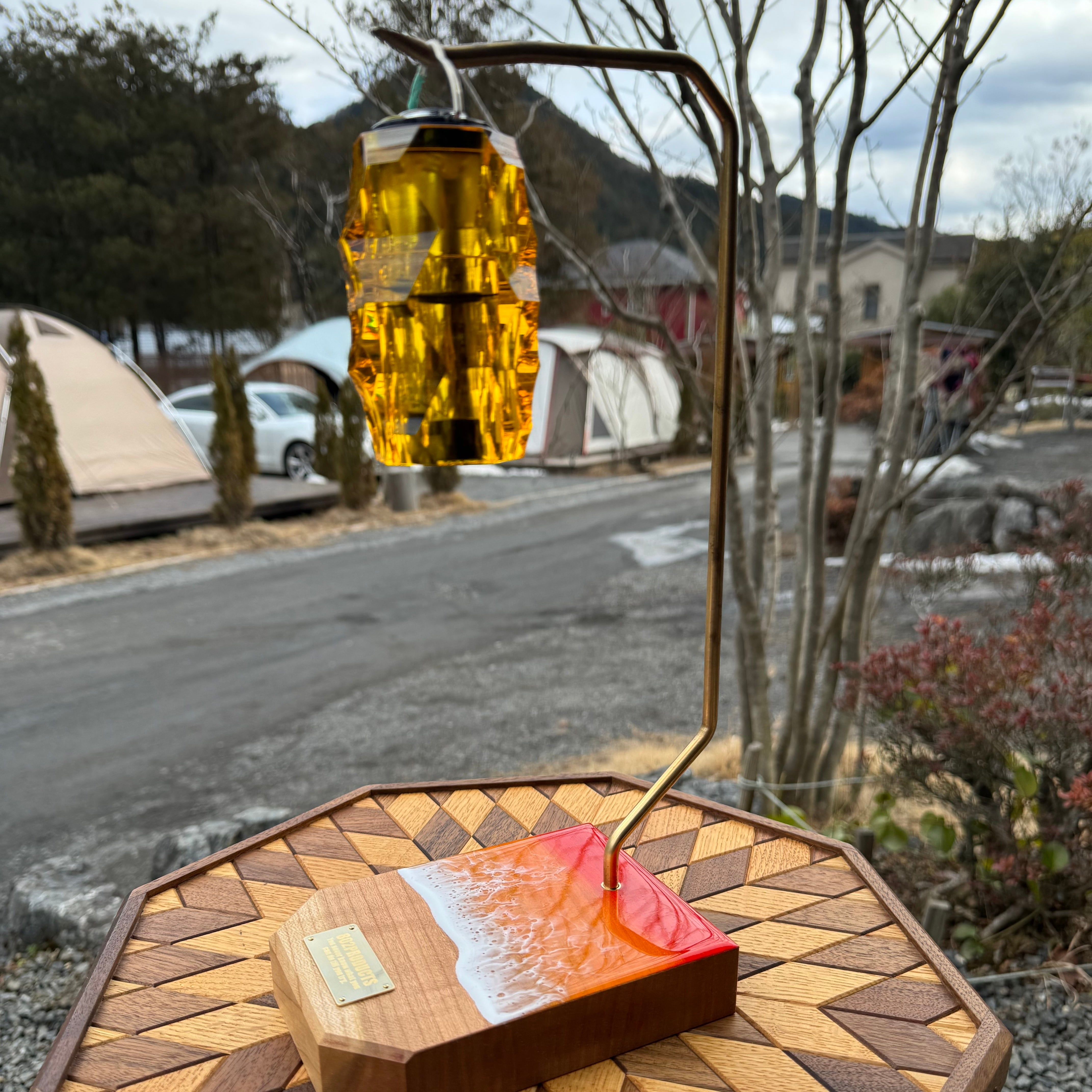 NUTS × 802PRODUCTS BRIESTA vintage amber ヴィンテージアンバー