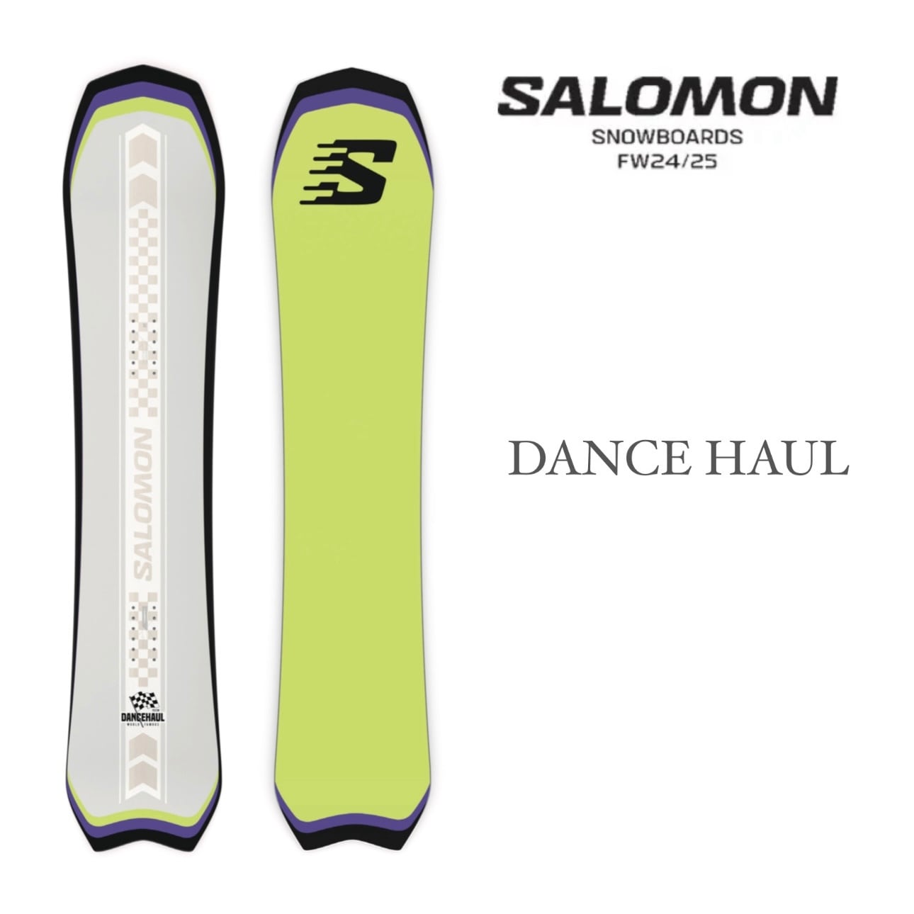 24-25モデル . SALOMON .『 DANCEHAUL 』. サロモン . ダンスホール