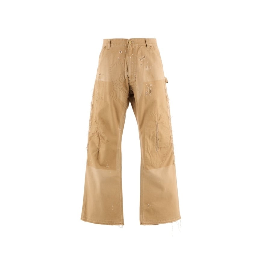 SAINT Mxxxxxx】SM-HR1-0000-084/DOUBLE KNEE PANTS/BEIGE | AYIN