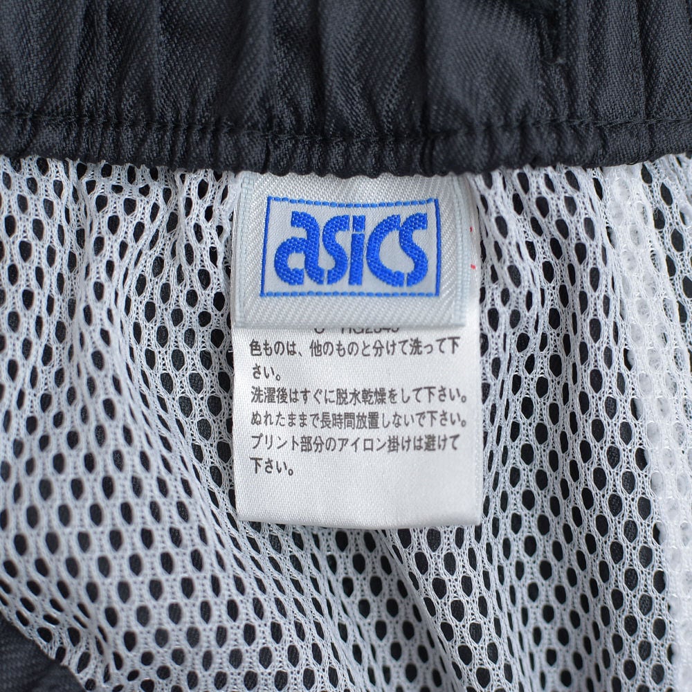 80年代 ビンテージ 日本製 アシックス レコーダー ナイロンパンツ L