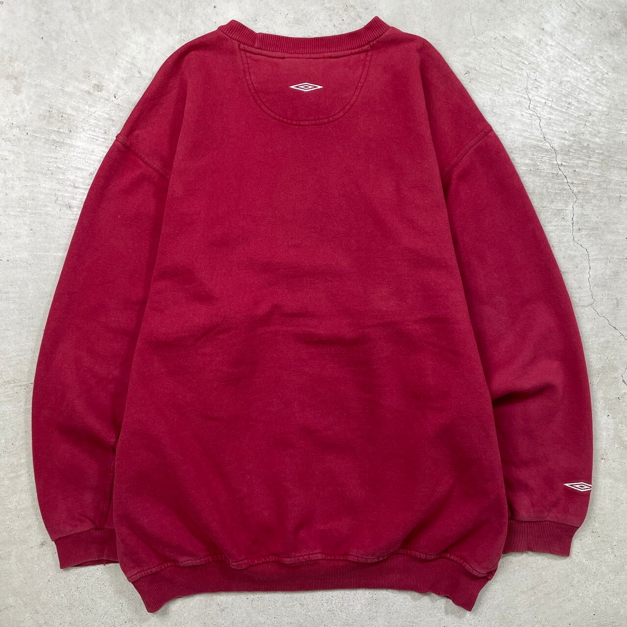 90年代 UMBRO アンブロ スウェットシャツ ワンポイントロゴ 刺繍