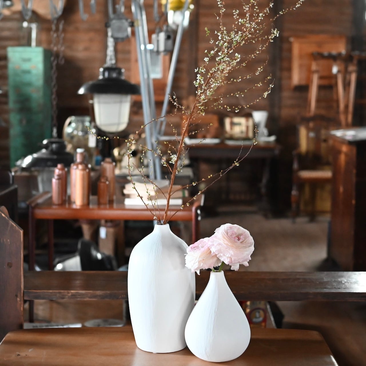 フラワーベース〈陶器・花瓶・花器・ドライフラワー・オブジェ