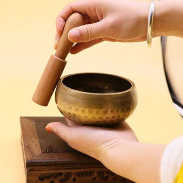 直径8.5cm】シンギングボウル シンギングボウル×1・スティック2点