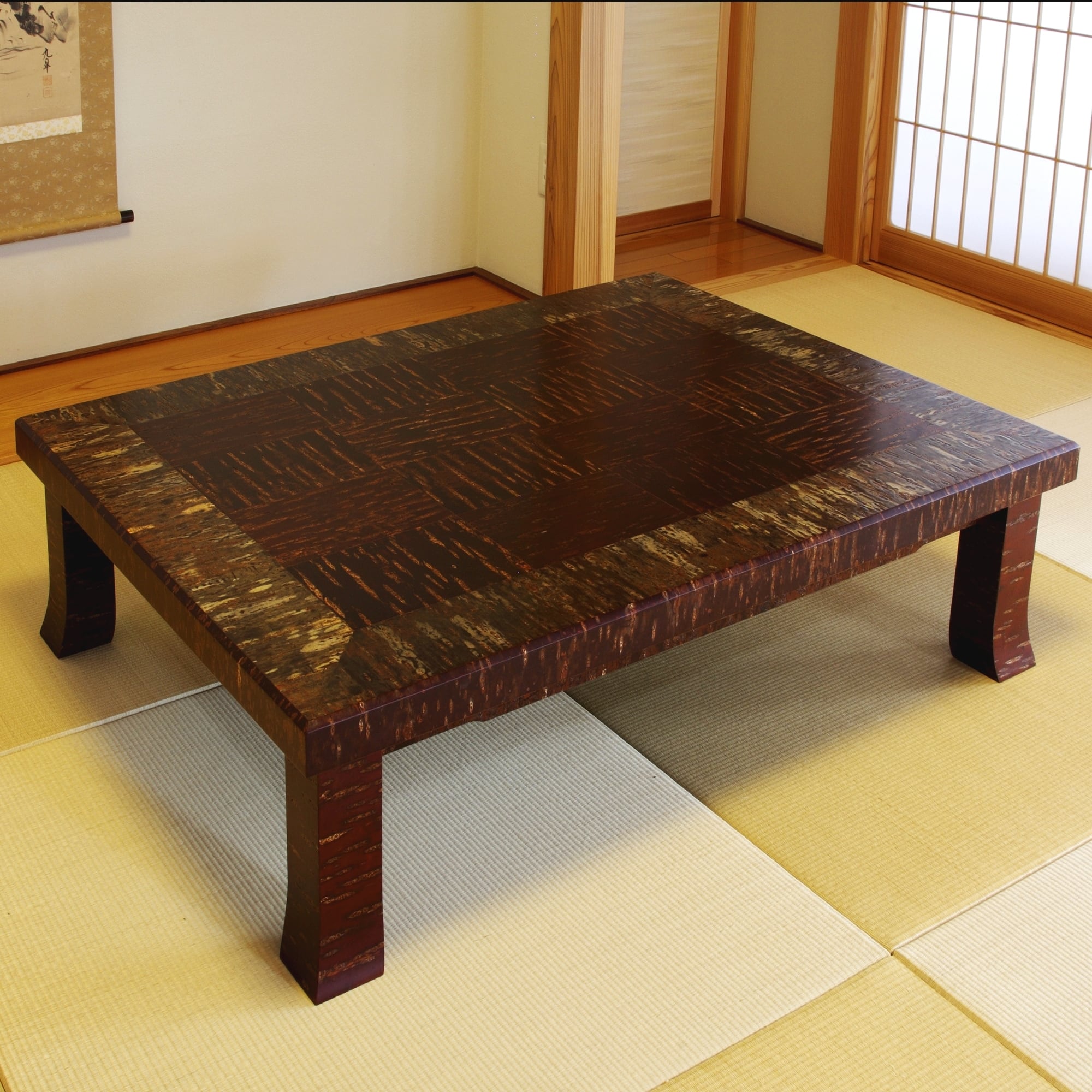 樺細工 座卓 5尺 | アート＆クラフト香月