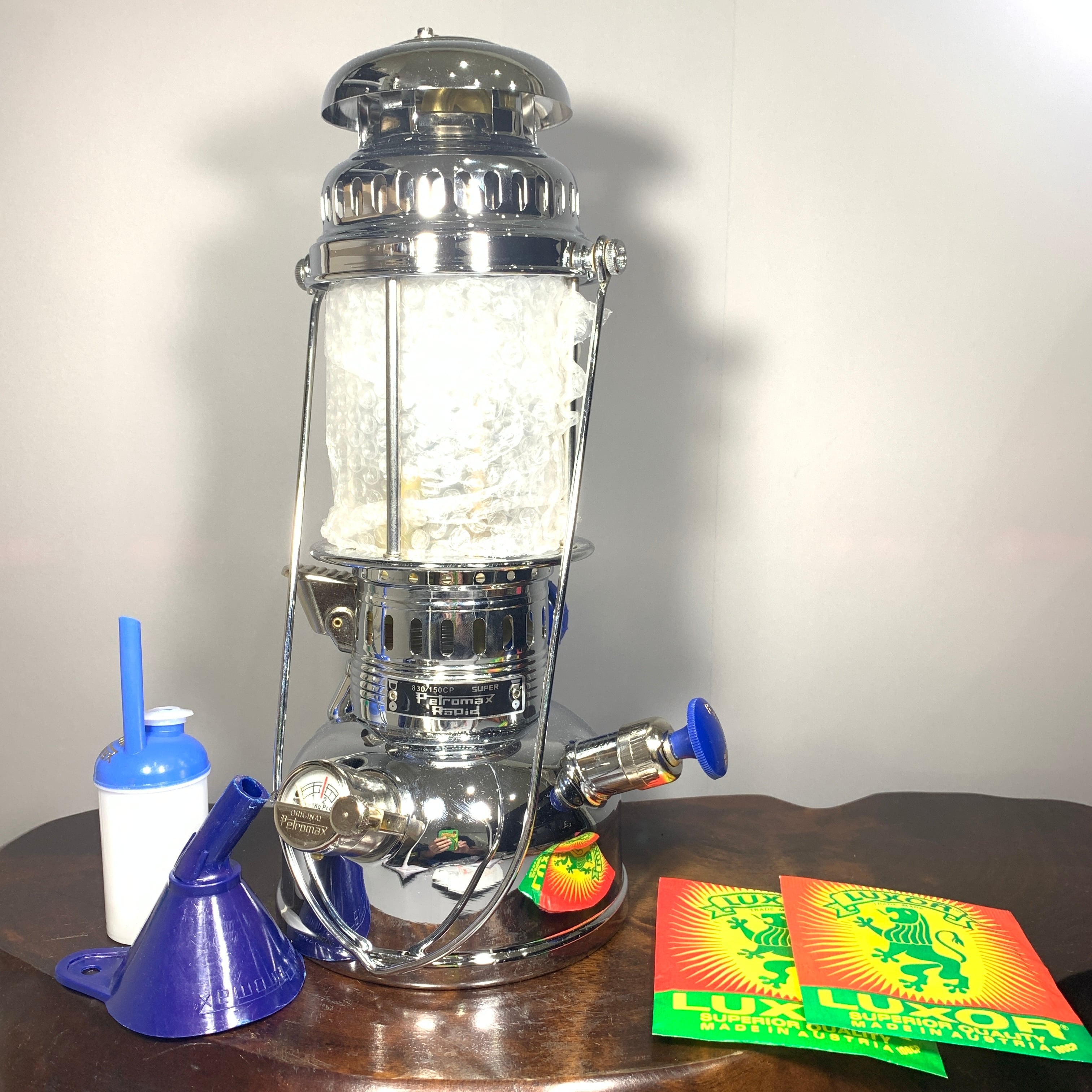 未使用品】PETROMAX HK150 ニッケル ペトロマックス 830/150CP