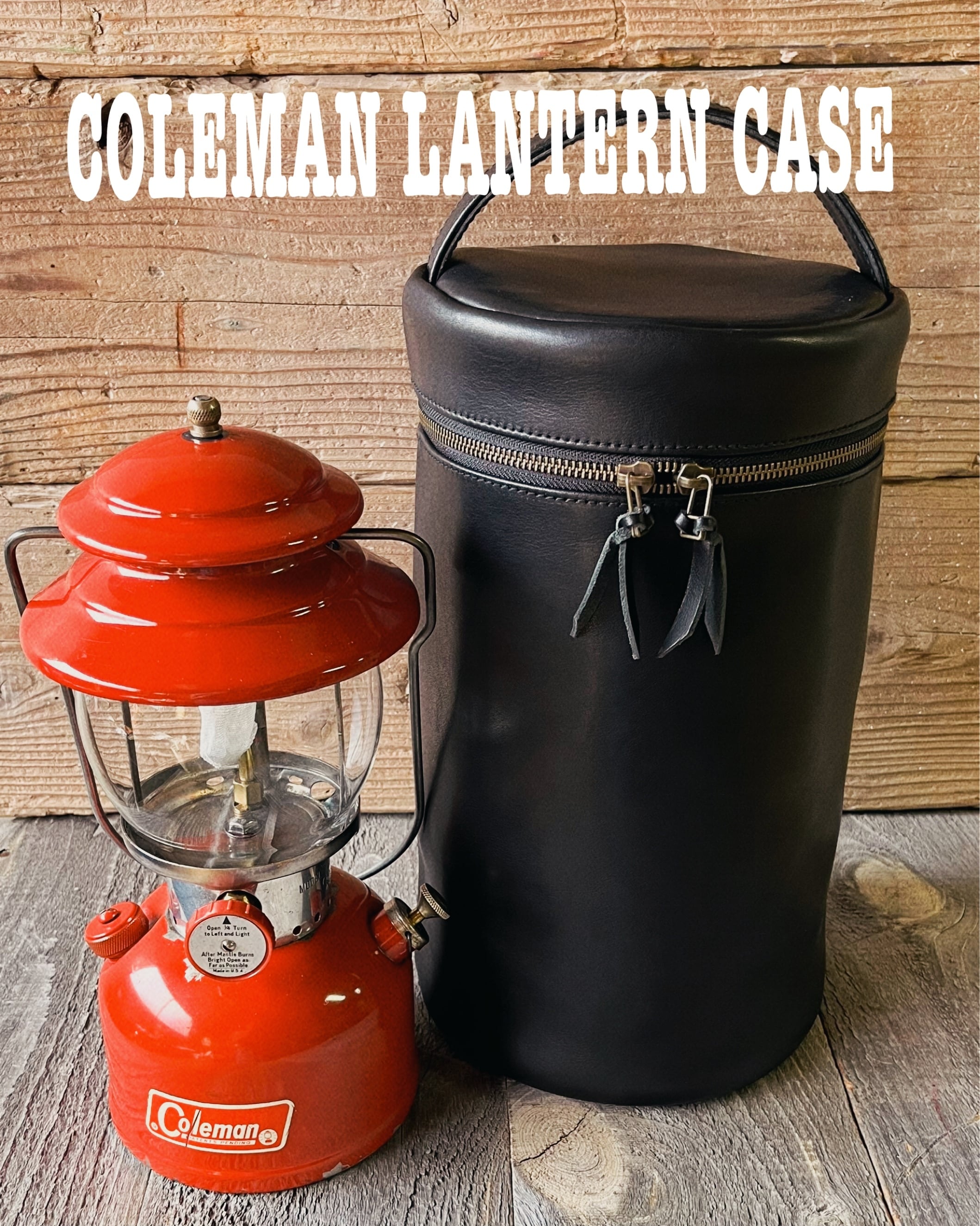 leather lantern case】栃木レザー コールマンランタン200Aケース