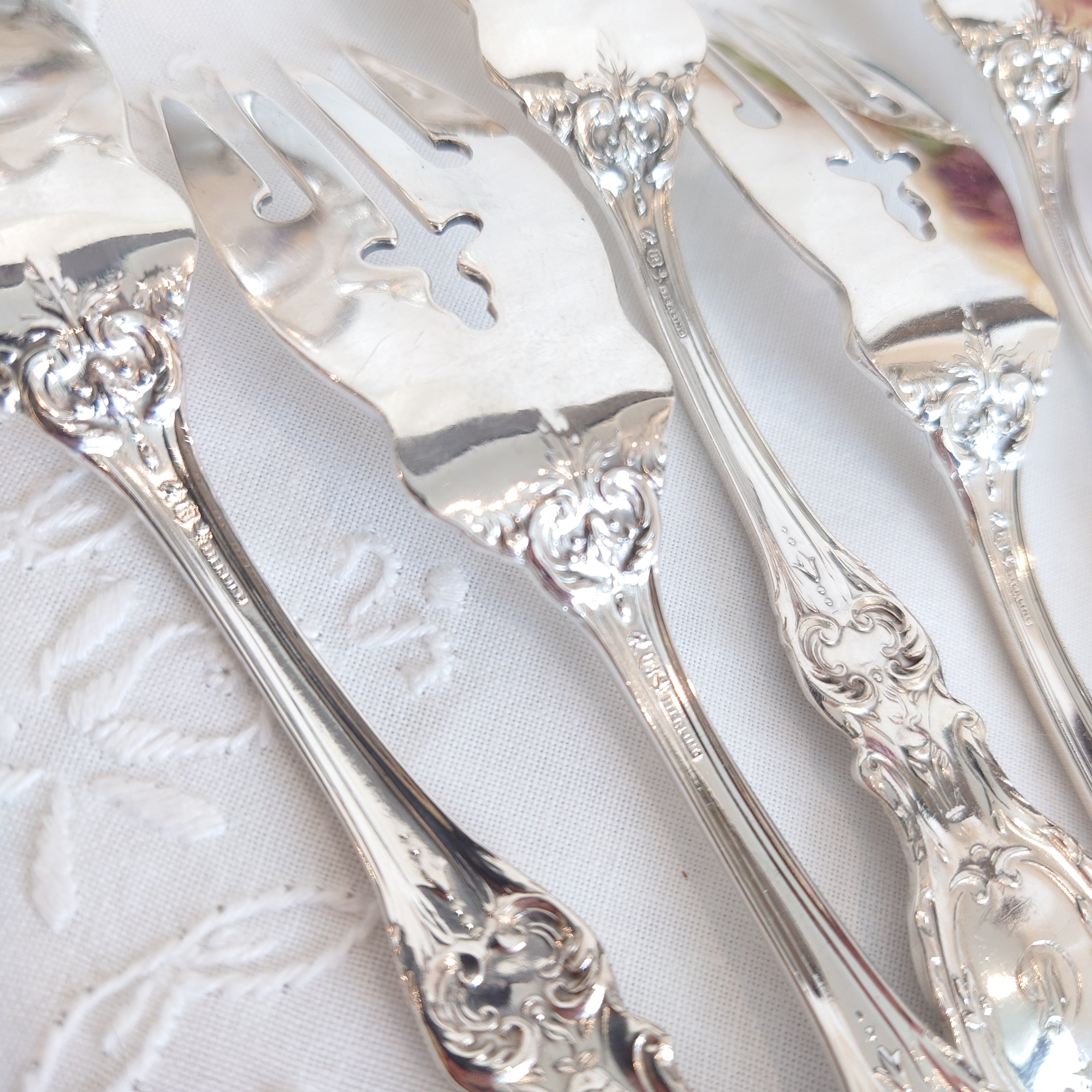 Reed＆Barton 純銀 スターリングシルバー フォーク | アンティーク