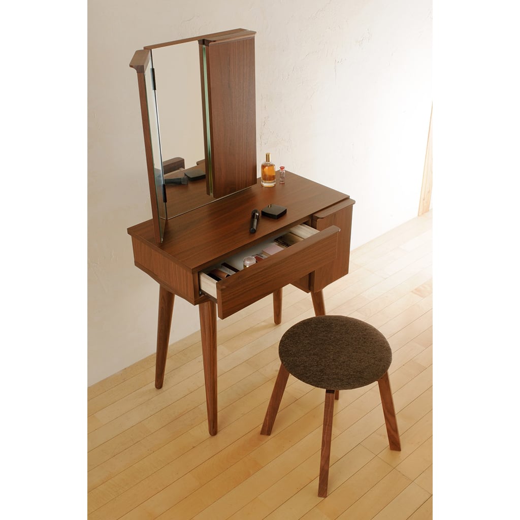 CLASSE ティペットⅡドレッサー 鏡台 木製 オーク ウォールナット