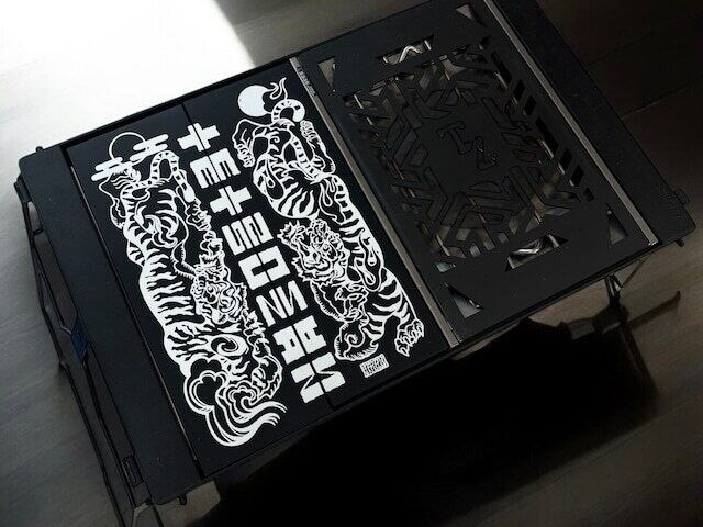 TETSUZAN IGTテーブル天板（2枚セット）【阿吽の虎】 | OLIVE OUTDOOR