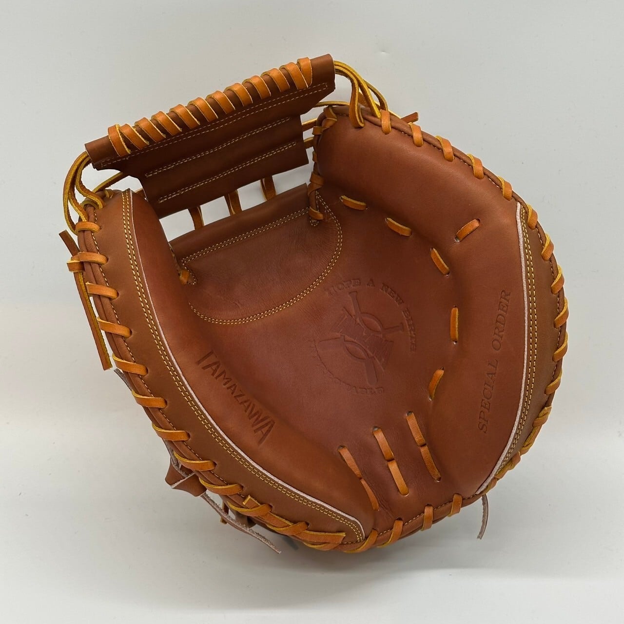 硬式】玉澤 キャッチャーミット TKC-132DX 復刻版ラベル（本体