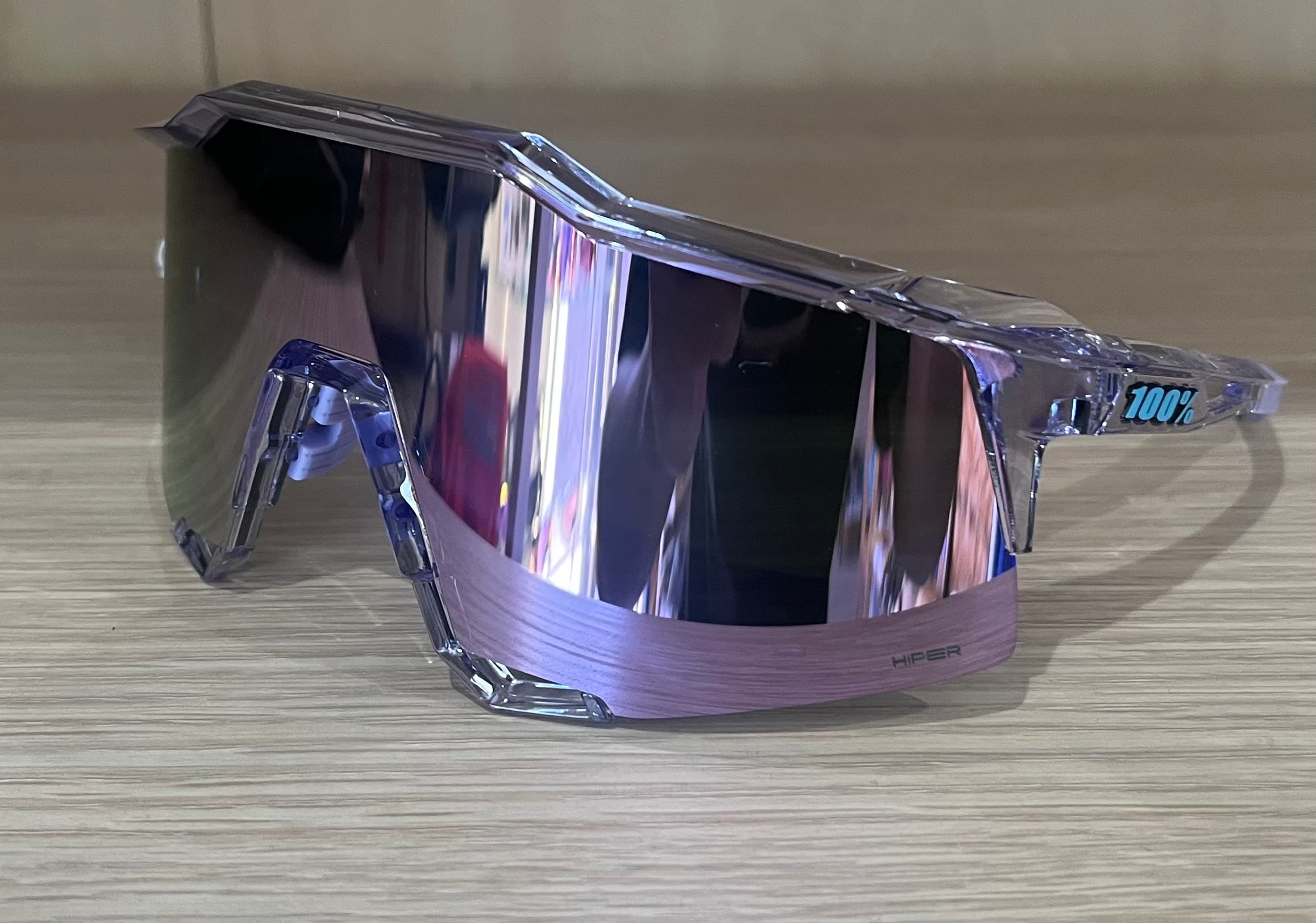 100%（ワンハンドレッド）サングラス SPEEDCRAFT/Polished Translucent