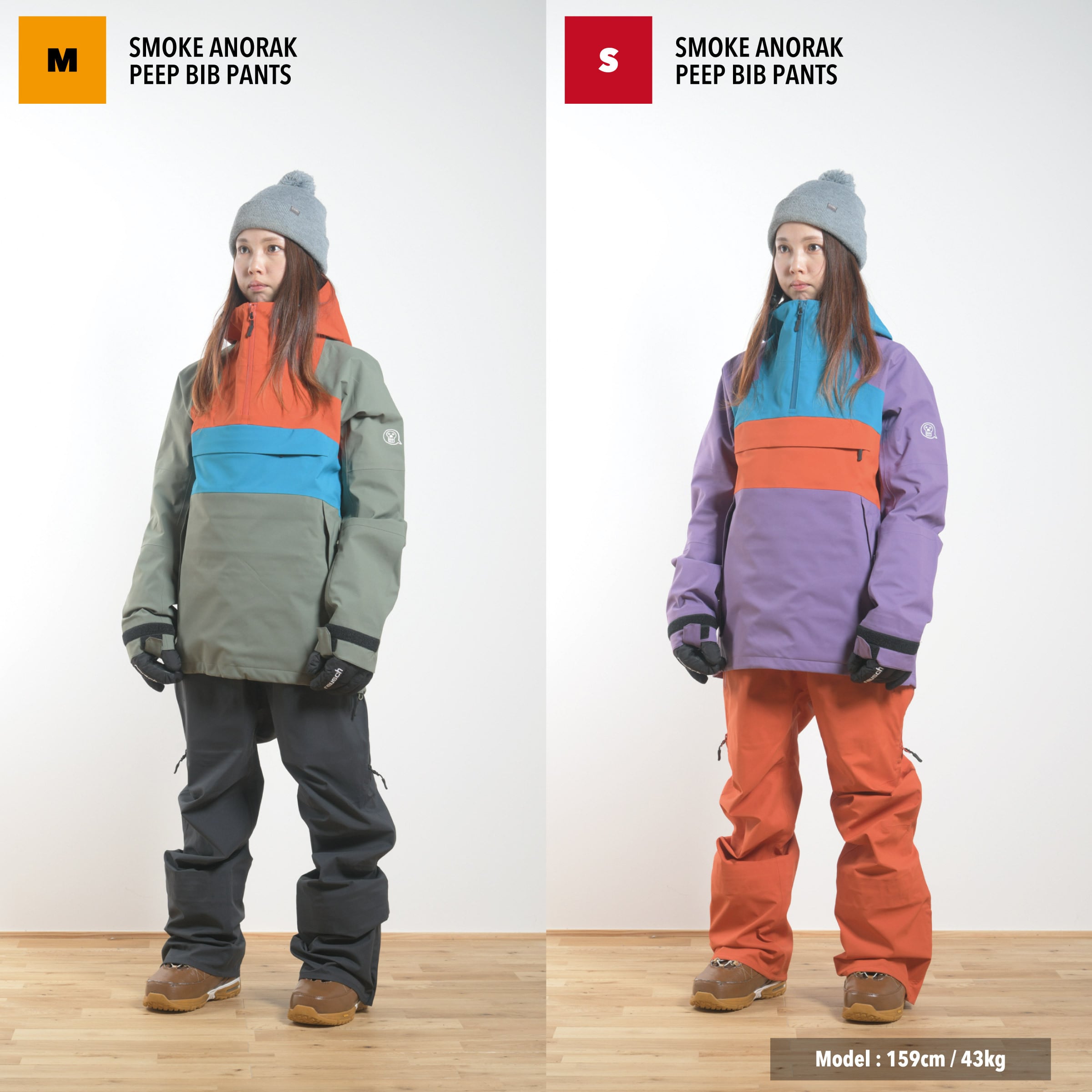 2020-2021 // SMOKE ANORAK // YELLOW | unfudge ONLINE STORE