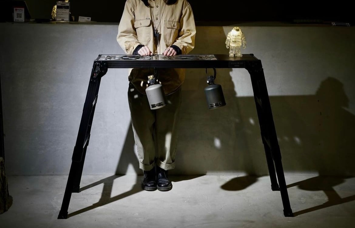 WANTKEY CAMP × HASEGAWA _ アルミグリルテーブル【受注販売】 | Geek