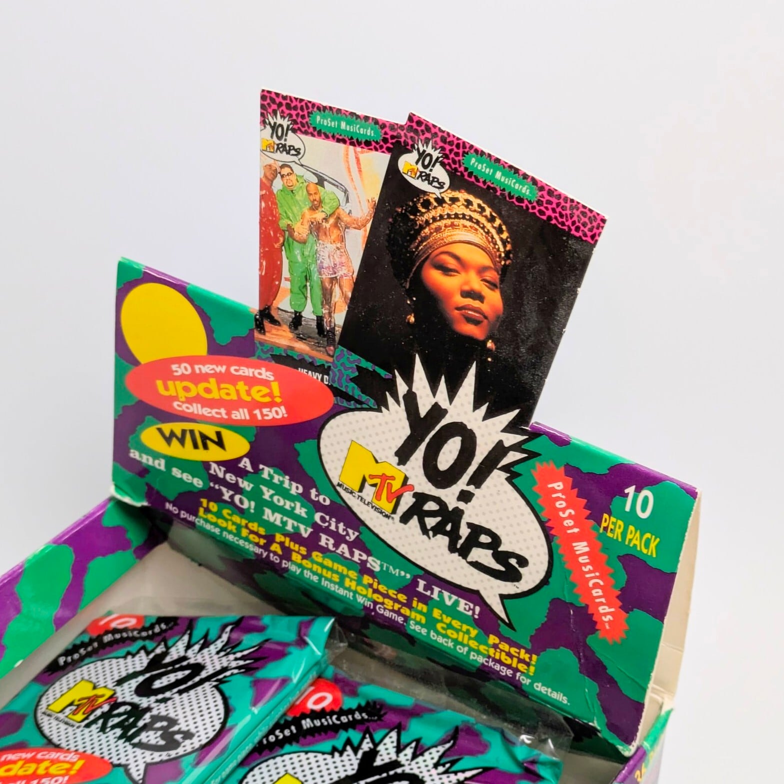 ☆送料無料！☆ 1991年製 【 YO! MTV RAPS SERIES 2 】トレーディング