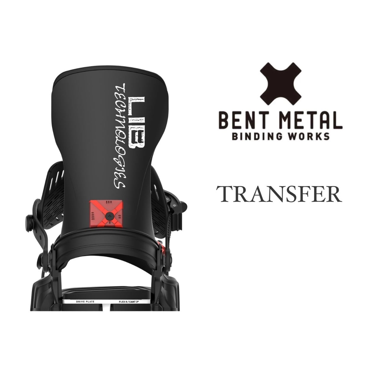 24-25モデル . BENTMETAL .『 TRANSFER 』. Black Yellow . ベント