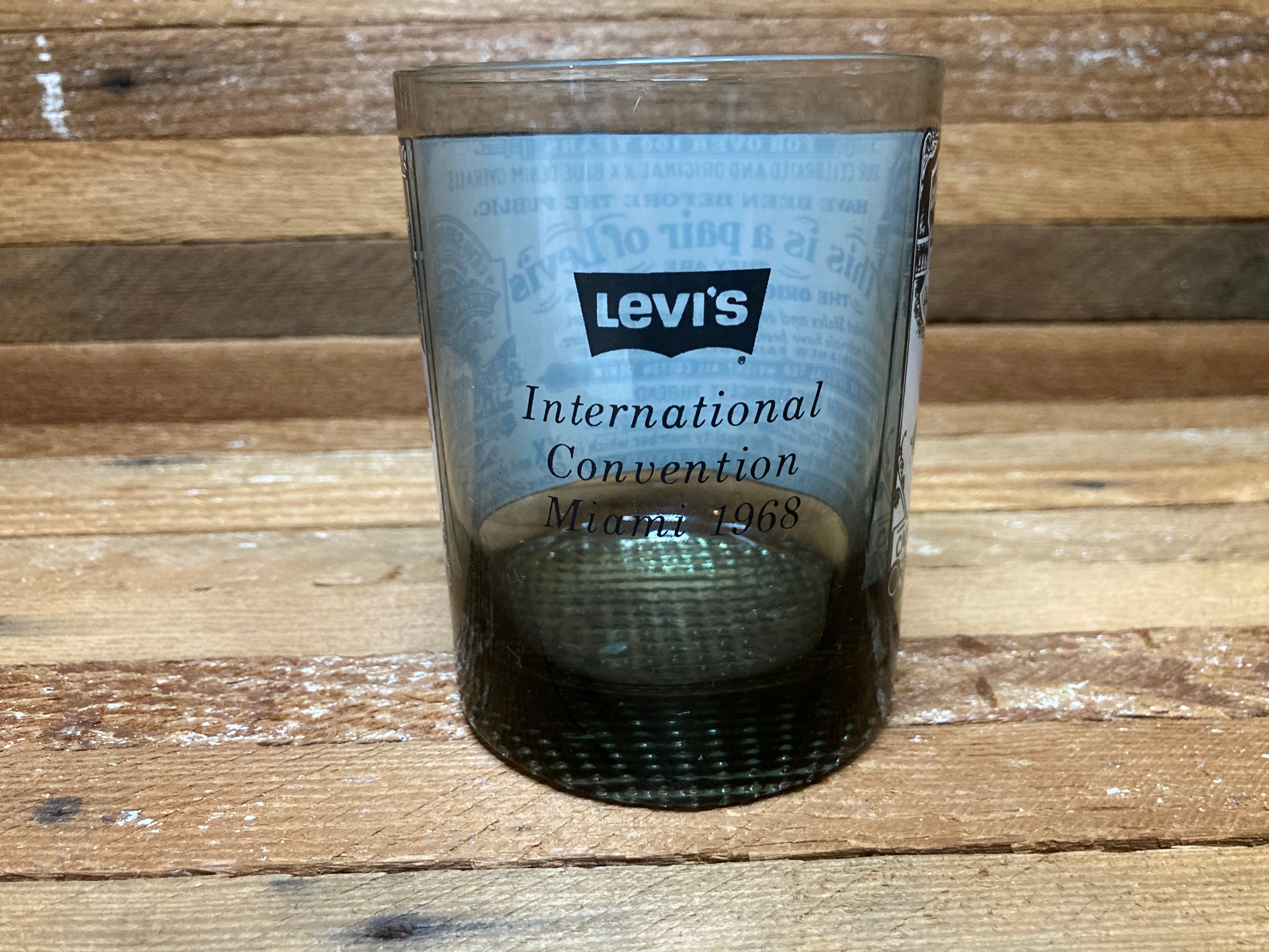 86 1968年 LEVI'S WHISKEY GLASS ヴィンテージ レア 【公式通販】