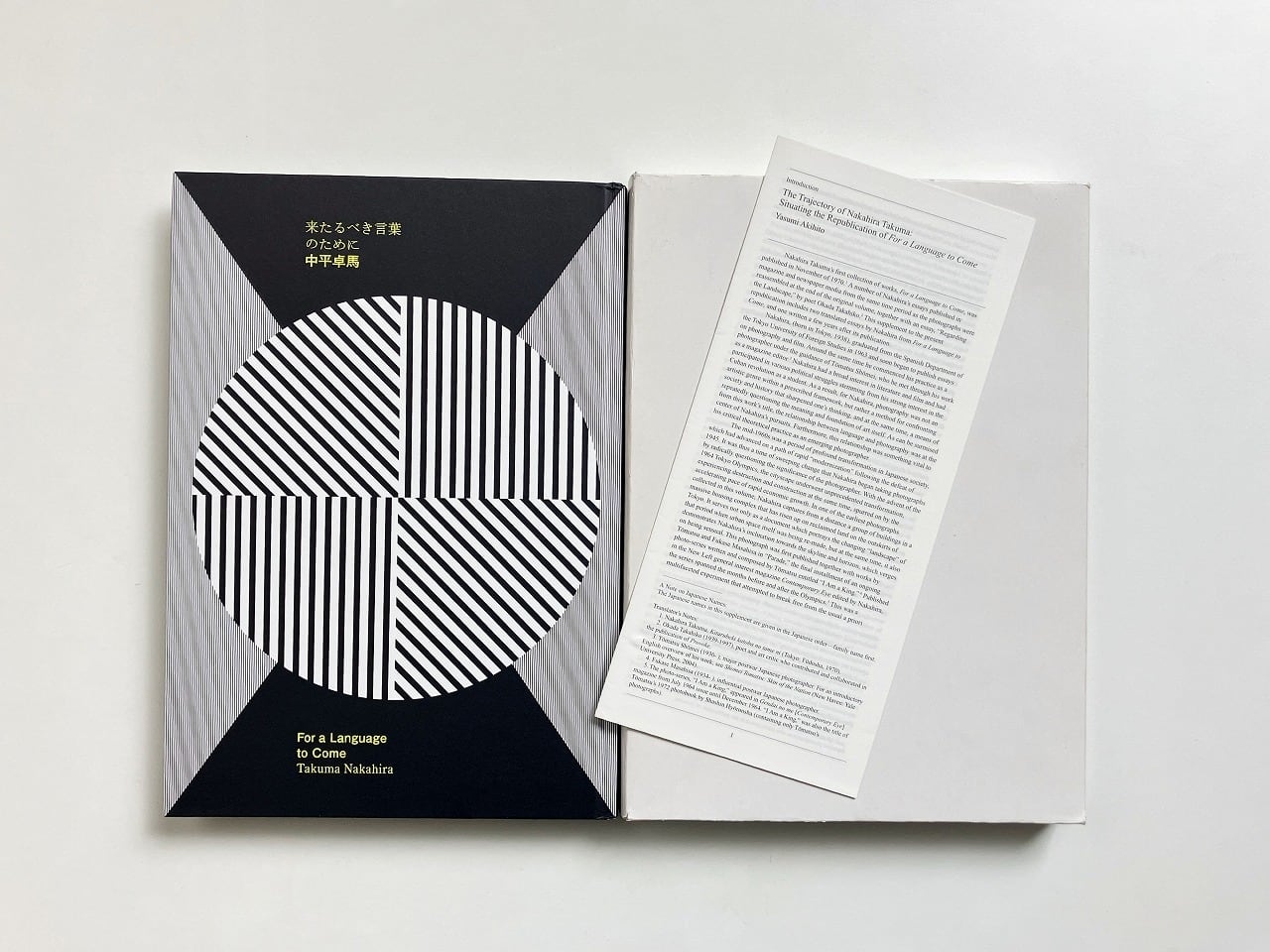 中平卓馬 Takuma Nakahira | 来たるべき言葉のために = For a language