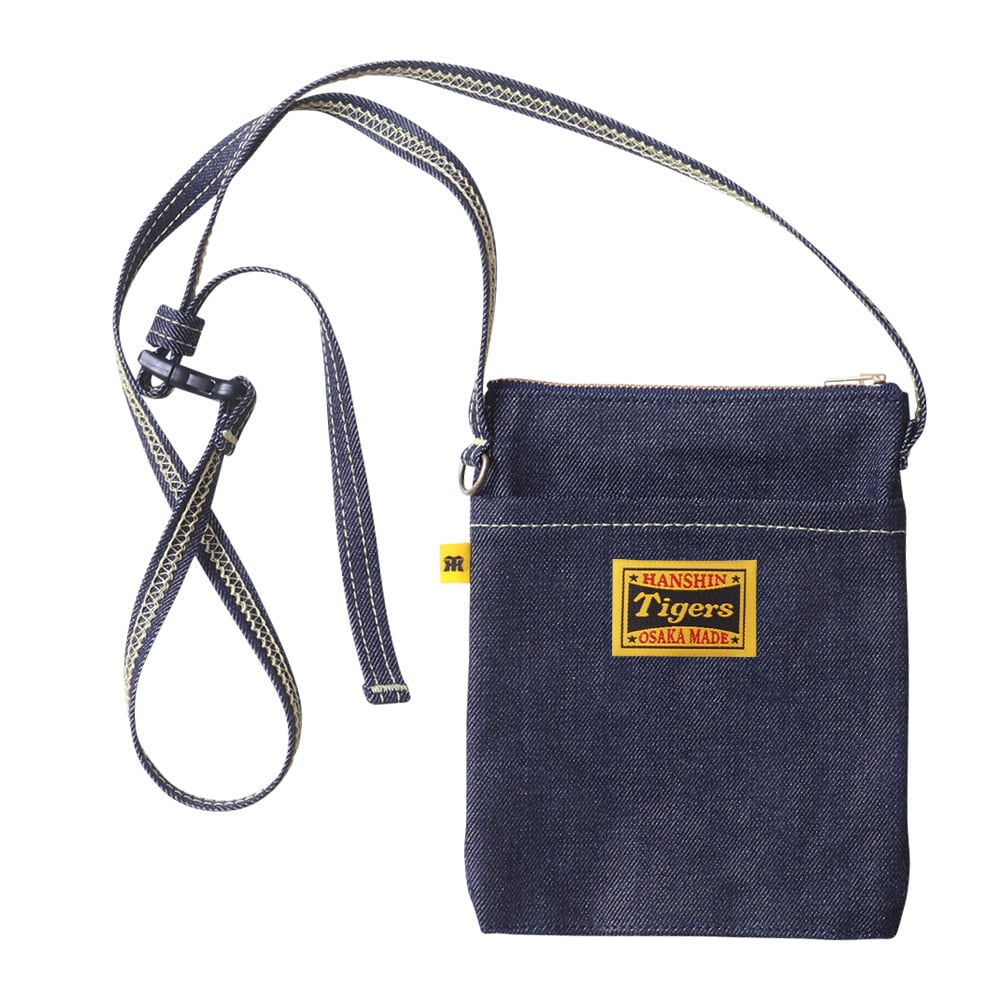 2024 阪神タイガース×江坂ジーンズ 日本製サコッシュ made in Japan