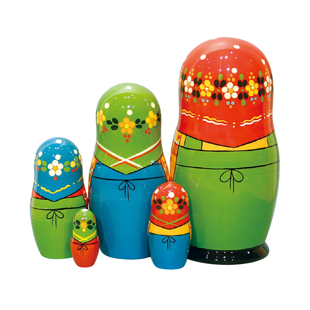 雑貨☆マトリョーシカ(5P)『Favorite Toys』エレナ最新作 雑貨